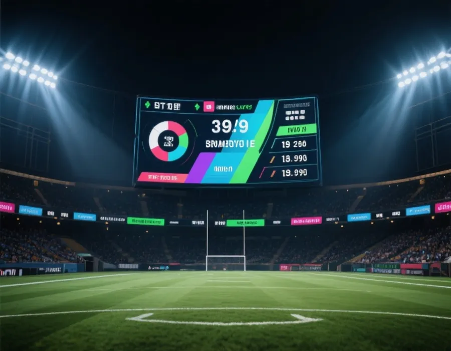 世界杯比分数据可视化示意图